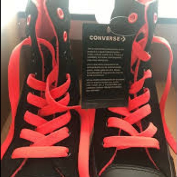 ❤️ Converse CTAS Hi Boot X-HI black/hot punch almo - Picture 6 of 8